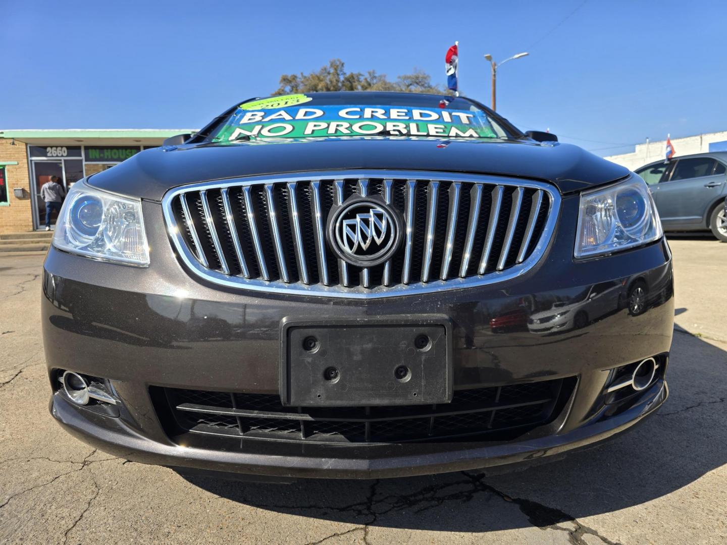 2013 BLACK Buick LaCrosse Leather Package (1G4GC5ER1DF) with an 2.4L L4 DOHC 16V engine, 6-Speed Automatic transmission, located at 2660 S.Garland Avenue, Garland, TX, 75041, (469) 298-3118, 32.885551, -96.655602 - Photo#9