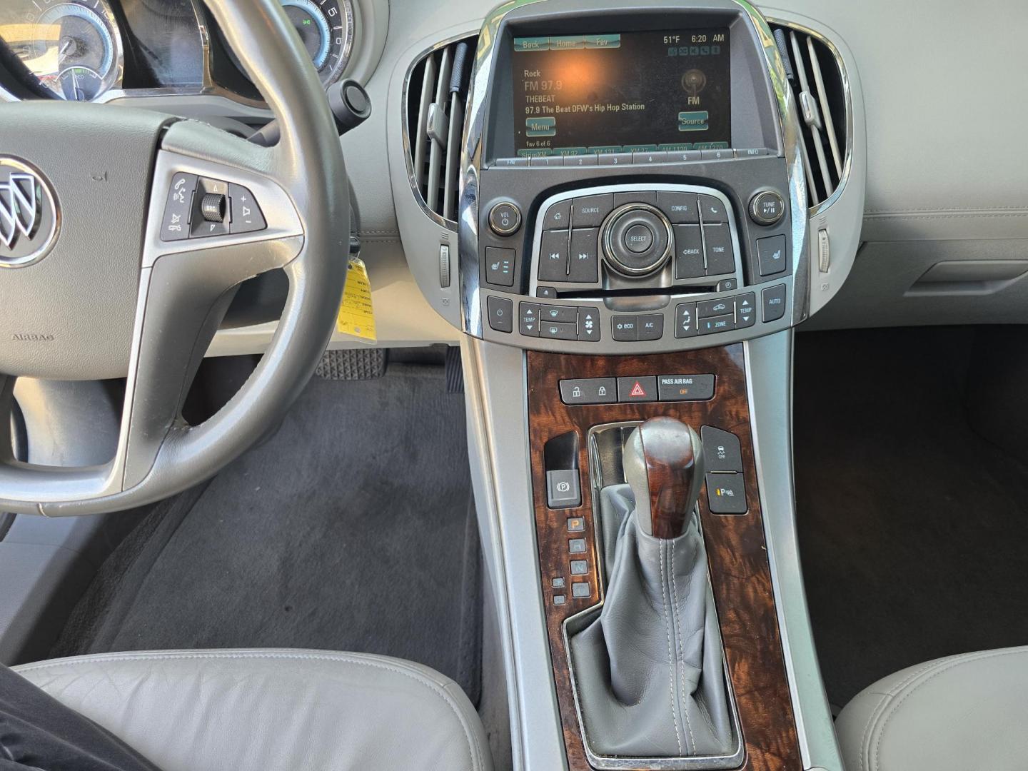 2013 BLACK Buick LaCrosse Leather Package (1G4GC5ER1DF) with an 2.4L L4 DOHC 16V engine, 6-Speed Automatic transmission, located at 2660 S.Garland Avenue, Garland, TX, 75041, (469) 298-3118, 32.885551, -96.655602 - Photo#13