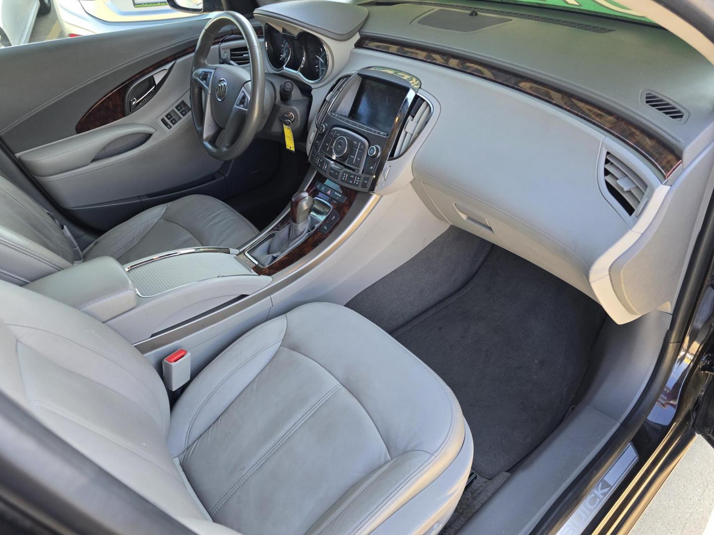 2013 BLACK Buick LaCrosse Leather Package (1G4GC5ER1DF) with an 2.4L L4 DOHC 16V engine, 6-Speed Automatic transmission, located at 2660 S.Garland Avenue, Garland, TX, 75041, (469) 298-3118, 32.885551, -96.655602 - Photo#20