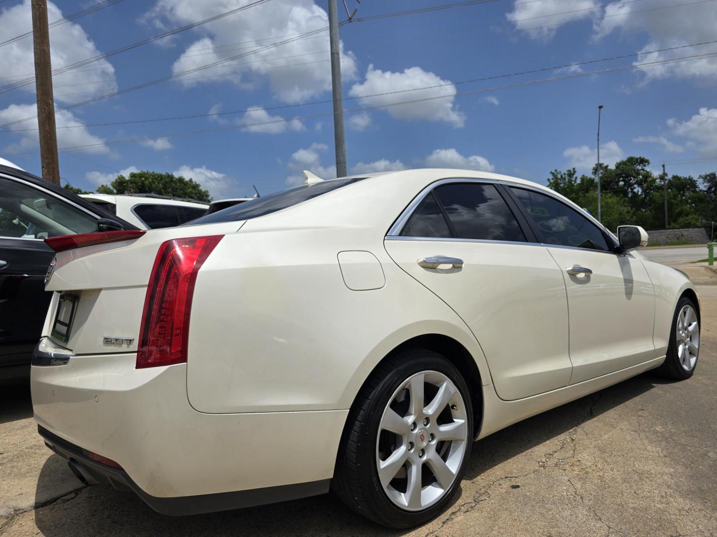 2013 WHITE Cadillac ATS Luxury (1G6AB5SX2D0) , AUTO transmission, located at 2660 S.Garland Avenue, Garland, TX, 75041, (469) 298-3118, 32.885551, -96.655602 - Welcome to DallasAutos4Less, one of the Premier BUY HERE PAY HERE Dealers in the North Dallas Area. We specialize in financing to people with NO CREDIT or BAD CREDIT. We need proof of income, proof of residence, and a ID. Come buy your new car from us today!! This is a Loaded 2013 CADILLAC ATS 2. - Photo#3