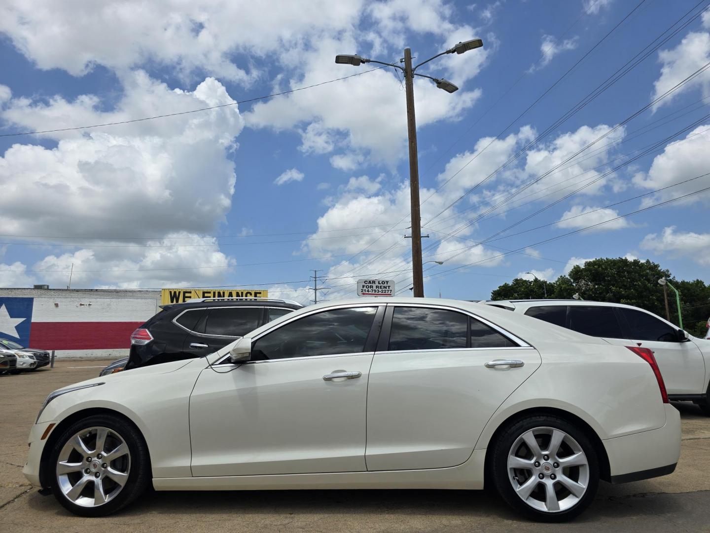 2013 WHITE Cadillac ATS Luxury (1G6AB5SX2D0) , AUTO transmission, located at 2660 S.Garland Avenue, Garland, TX, 75041, (469) 298-3118, 32.885551, -96.655602 - Welcome to DallasAutos4Less, one of the Premier BUY HERE PAY HERE Dealers in the North Dallas Area. We specialize in financing to people with NO CREDIT or BAD CREDIT. We need proof of income, proof of residence, and a ID. Come buy your new car from us today!! This is a Loaded 2013 CADILLAC ATS 2. - Photo#6