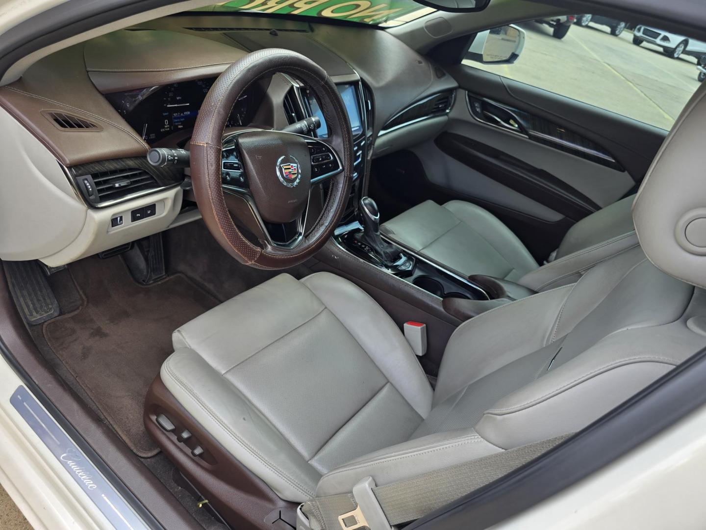 2013 WHITE Cadillac ATS Luxury (1G6AB5SX2D0) , AUTO transmission, located at 2660 S.Garland Avenue, Garland, TX, 75041, (469) 298-3118, 32.885551, -96.655602 - Welcome to DallasAutos4Less, one of the Premier BUY HERE PAY HERE Dealers in the North Dallas Area. We specialize in financing to people with NO CREDIT or BAD CREDIT. We need proof of income, proof of residence, and a ID. Come buy your new car from us today!! This is a Loaded 2013 CADILLAC ATS 2. - Photo#11