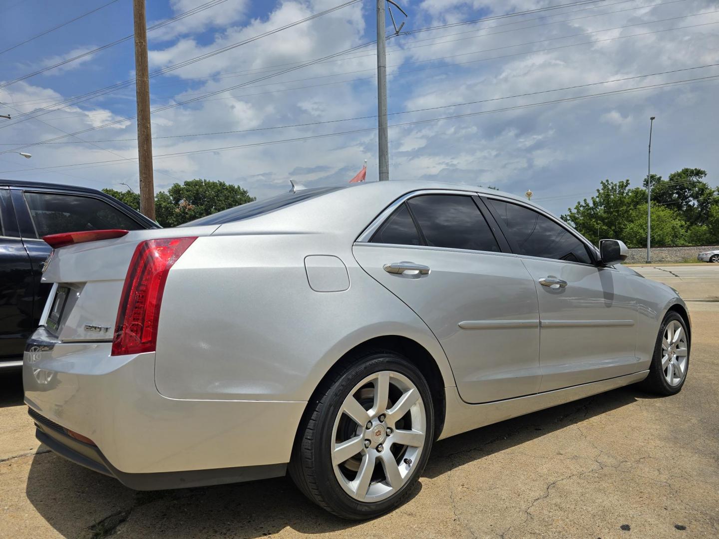 2013 SILVER Cadillac ATS (1G6AA5RAXD0) with an 2.5L L4 DOHC 16V engine, 6-Speed Automatic transmission, located at 2660 S.Garland Avenue, Garland, TX, 75041, (469) 298-3118, 32.885551, -96.655602 - Welcome to DallasAutos4Less, one of the Premier BUY HERE PAY HERE Dealers in the North Dallas Area. We specialize in financing to people with NO CREDIT or BAD CREDIT. We need proof of income, proof of residence, and a ID. Come buy your new car from us today!! This is a Loaded 2013 CADILLAC ATS 2. - Photo#3