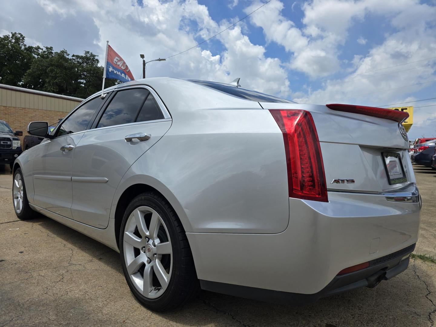 2013 SILVER Cadillac ATS (1G6AA5RAXD0) with an 2.5L L4 DOHC 16V engine, 6-Speed Automatic transmission, located at 2660 S.Garland Avenue, Garland, TX, 75041, (469) 298-3118, 32.885551, -96.655602 - Welcome to DallasAutos4Less, one of the Premier BUY HERE PAY HERE Dealers in the North Dallas Area. We specialize in financing to people with NO CREDIT or BAD CREDIT. We need proof of income, proof of residence, and a ID. Come buy your new car from us today!! This is a Loaded 2013 CADILLAC ATS 2. - Photo#5