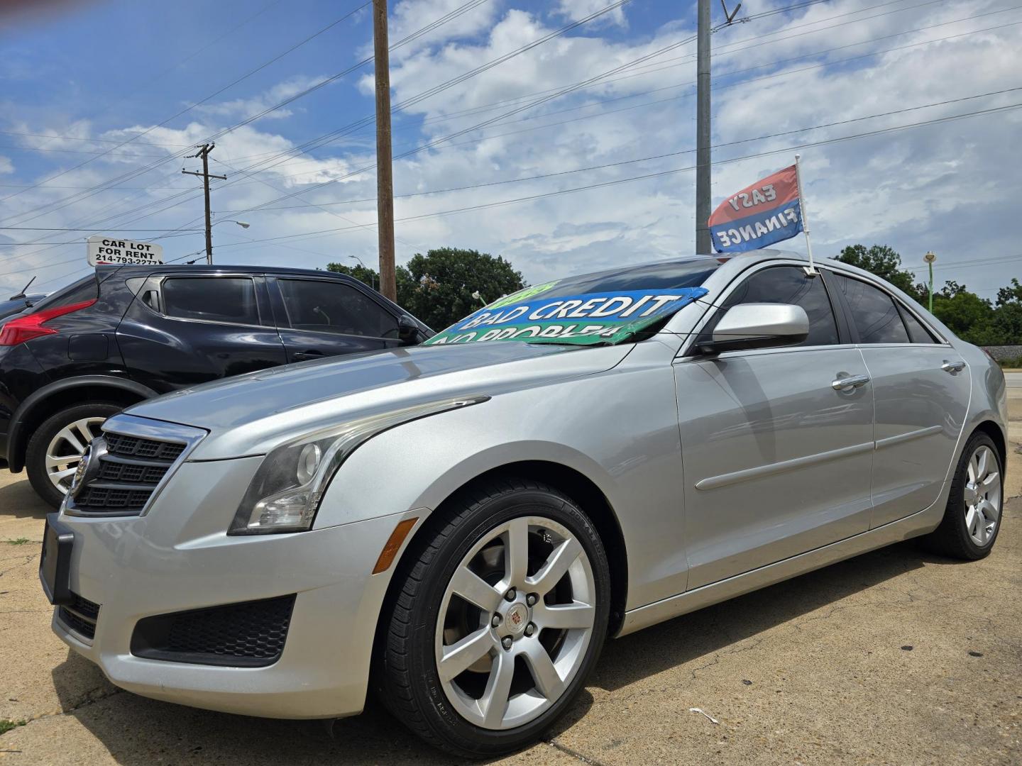 2013 SILVER Cadillac ATS (1G6AA5RAXD0) with an 2.5L L4 DOHC 16V engine, 6-Speed Automatic transmission, located at 2660 S.Garland Avenue, Garland, TX, 75041, (469) 298-3118, 32.885551, -96.655602 - Welcome to DallasAutos4Less, one of the Premier BUY HERE PAY HERE Dealers in the North Dallas Area. We specialize in financing to people with NO CREDIT or BAD CREDIT. We need proof of income, proof of residence, and a ID. Come buy your new car from us today!! This is a Loaded 2013 CADILLAC ATS 2. - Photo#7