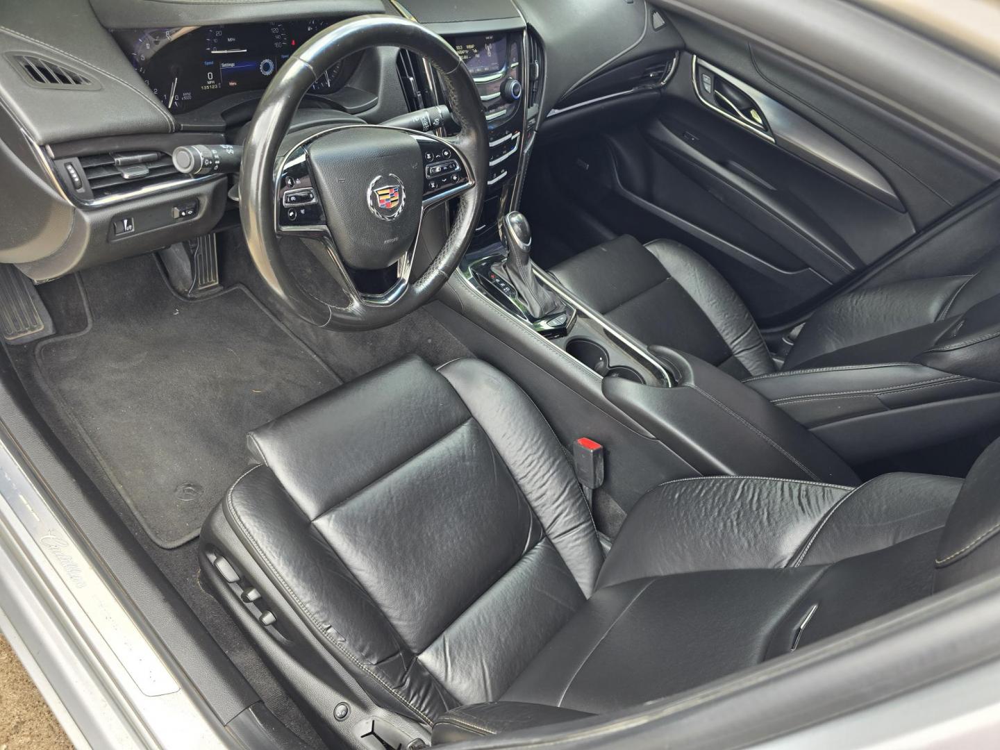 2013 SILVER Cadillac ATS (1G6AA5RAXD0) with an 2.5L L4 DOHC 16V engine, 6-Speed Automatic transmission, located at 2660 S.Garland Avenue, Garland, TX, 75041, (469) 298-3118, 32.885551, -96.655602 - Welcome to DallasAutos4Less, one of the Premier BUY HERE PAY HERE Dealers in the North Dallas Area. We specialize in financing to people with NO CREDIT or BAD CREDIT. We need proof of income, proof of residence, and a ID. Come buy your new car from us today!! This is a Loaded 2013 CADILLAC ATS 2. - Photo#10