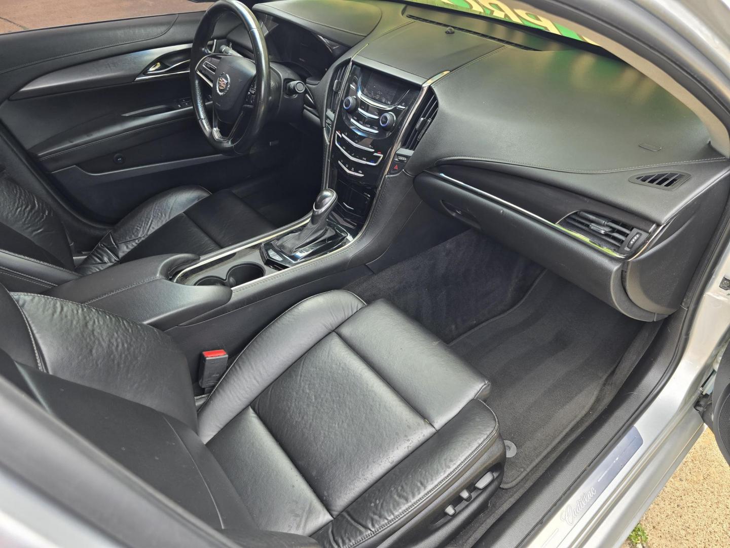 2013 SILVER Cadillac ATS (1G6AA5RAXD0) with an 2.5L L4 DOHC 16V engine, 6-Speed Automatic transmission, located at 2660 S.Garland Avenue, Garland, TX, 75041, (469) 298-3118, 32.885551, -96.655602 - Welcome to DallasAutos4Less, one of the Premier BUY HERE PAY HERE Dealers in the North Dallas Area. We specialize in financing to people with NO CREDIT or BAD CREDIT. We need proof of income, proof of residence, and a ID. Come buy your new car from us today!! This is a Loaded 2013 CADILLAC ATS 2. - Photo#19