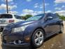 2013 BLUE Chevrolet Cruze 2LT (1G1PE5SB5D7) with an 1.4L L4 DOHC 16V TURBO engine, 6-Speed Automatic transmission, located at 2660 S.Garland Avenue, Garland, TX, 75041, (469) 298-3118, 32.885551, -96.655602 - Photo#7