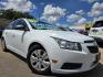 2013 WHITE Chevrolet Cruze LS (1G1PA5SH4D7) with an 1.8L L4 DOHC 16V FFV engine, 6-Speed Automatic transmission, located at 2660 S.Garland Avenue, Garland, TX, 75041, (469) 298-3118, 32.885551, -96.655602 - Photo#0
