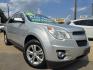 2013 SILVER Chevrolet Equinox 2LT (2GNALPEK2D6) with an 2.4L L4 DOHC 16V engine, 6-Speed Automatic transmission, located at 2660 S.Garland Avenue, Garland, TX, 75041, (469) 298-3118, 32.885551, -96.655602 - Photo#0