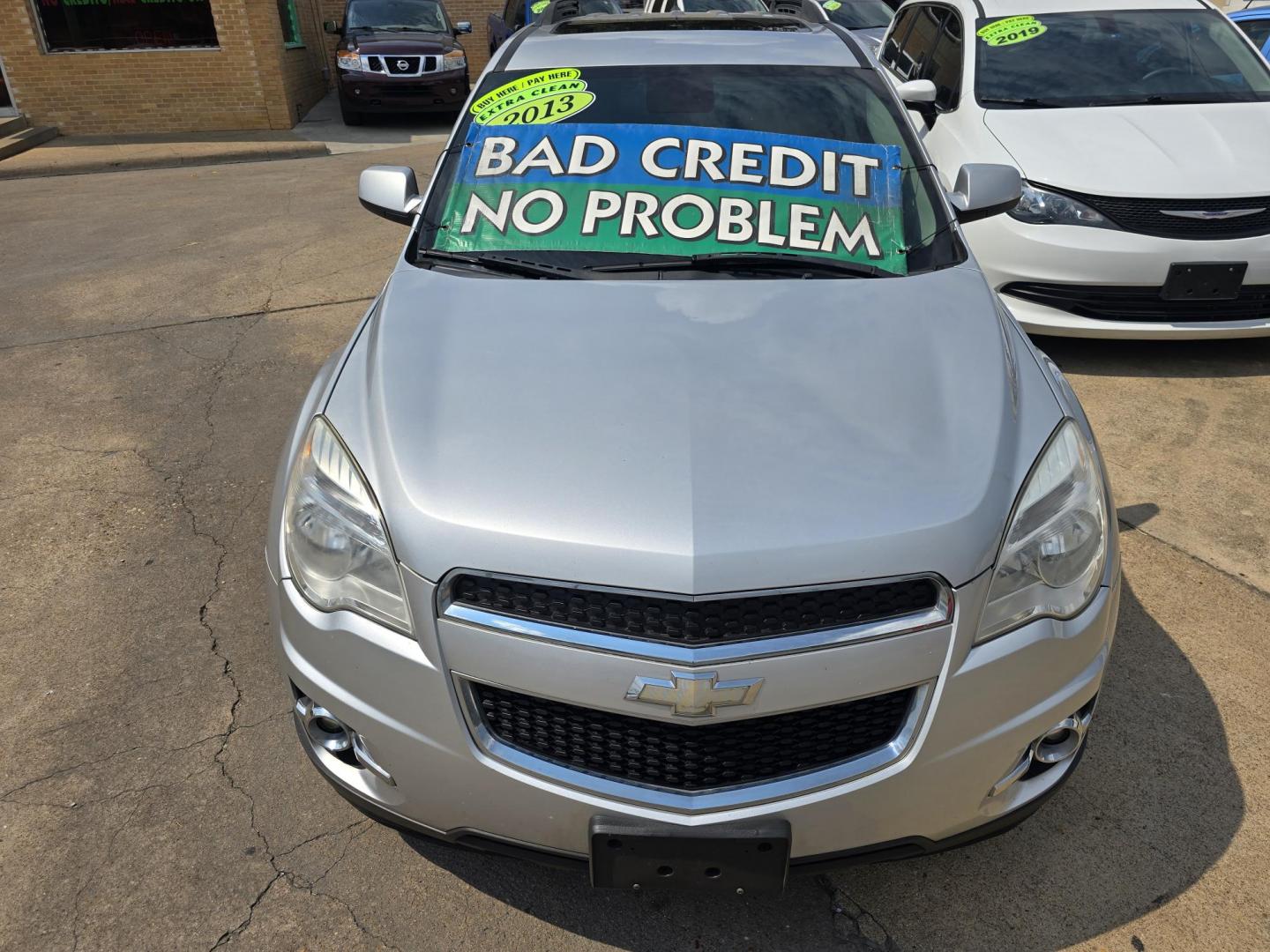 2013 SILVER Chevrolet Equinox 2LT (2GNALPEK2D6) with an 2.4L L4 DOHC 16V engine, 6-Speed Automatic transmission, located at 2660 S.Garland Avenue, Garland, TX, 75041, (469) 298-3118, 32.885551, -96.655602 - Photo#8
