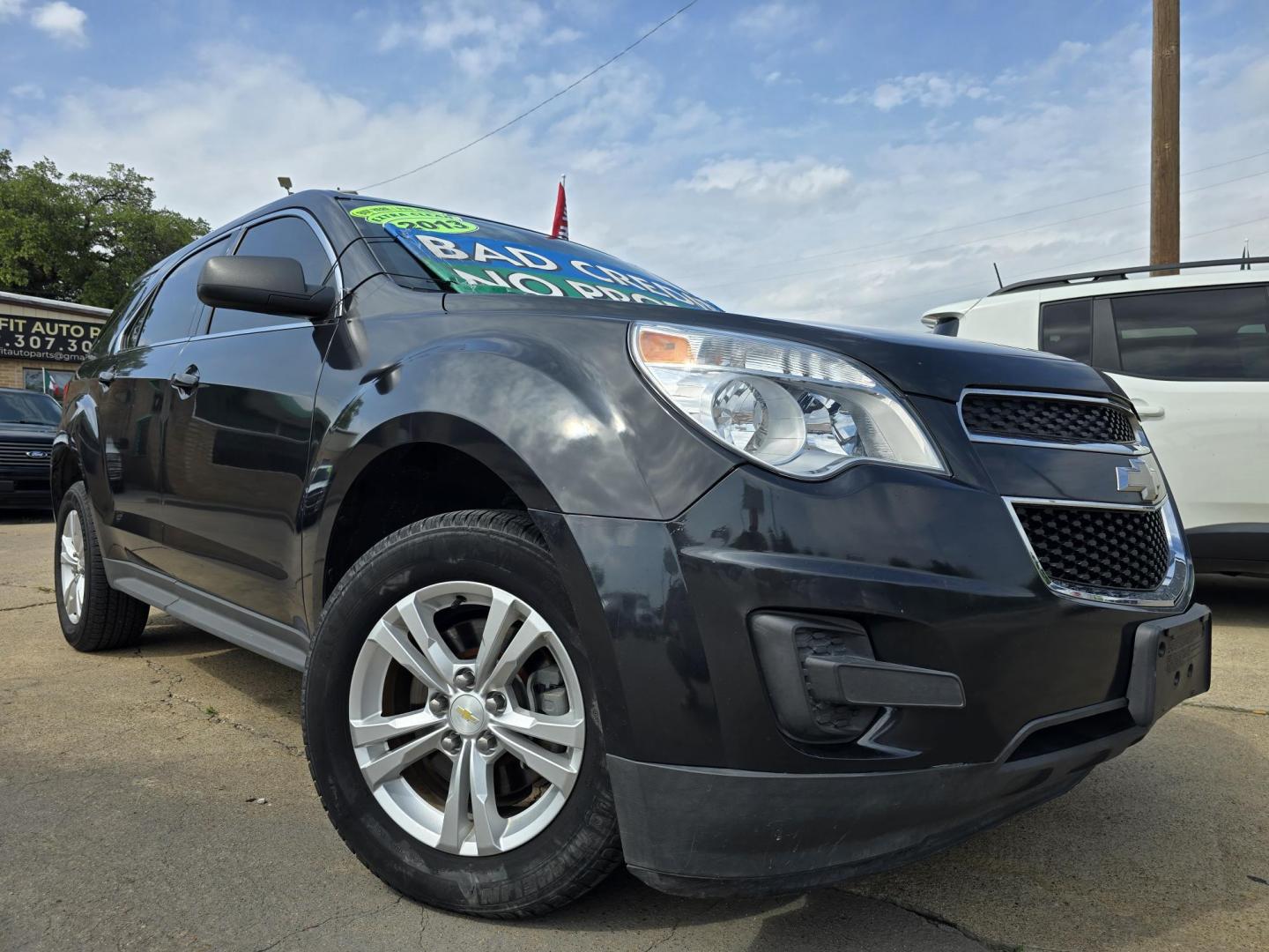 2013 GRAY Chevrolet Equinox LS (2GNALBEK5D6) with an 2.4L L4 DOHC 16V engine, 6-Speed Automatic transmission, located at 2660 S.Garland Avenue, Garland, TX, 75041, (469) 298-3118, 32.885551, -96.655602 - Photo#0