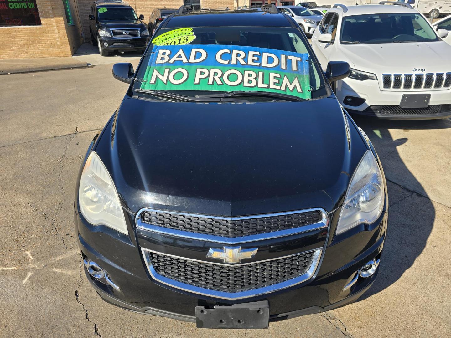 2013 BLACK Chevrolet Equinox 2LT (2GNALPEK4D6) with an 2.4L L4 DOHC 16V engine, 6-Speed Automatic transmission, located at 2660 S.Garland Avenue, Garland, TX, 75041, (469) 298-3118, 32.885551, -96.655602 - Photo#8