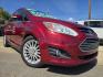 2013 RED Ford C-Max SEL (1FADP5BU1DL) with an 2.0L L4 DOHC 16V HYBRID engine, Continuously Variable Transmission transmission, located at 2660 S.Garland Avenue, Garland, TX, 75041, (469) 298-3118, 32.885551, -96.655602 - Photo#0