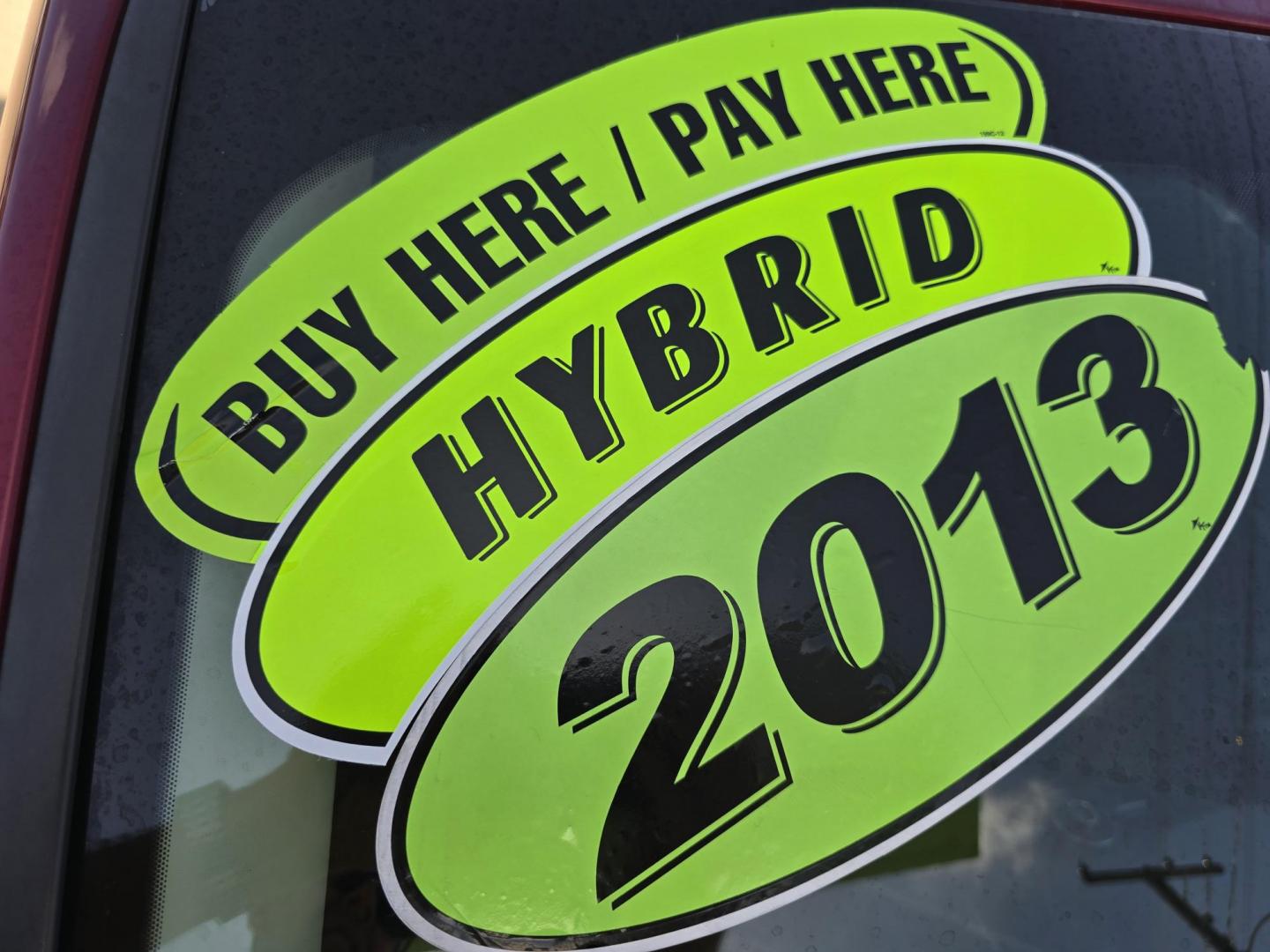 2013 RED Ford C-Max SEL (1FADP5BU1DL) with an 2.0L L4 DOHC 16V HYBRID engine, Continuously Variable Transmission transmission, located at 2660 S.Garland Avenue, Garland, TX, 75041, (469) 298-3118, 32.885551, -96.655602 - Photo#22