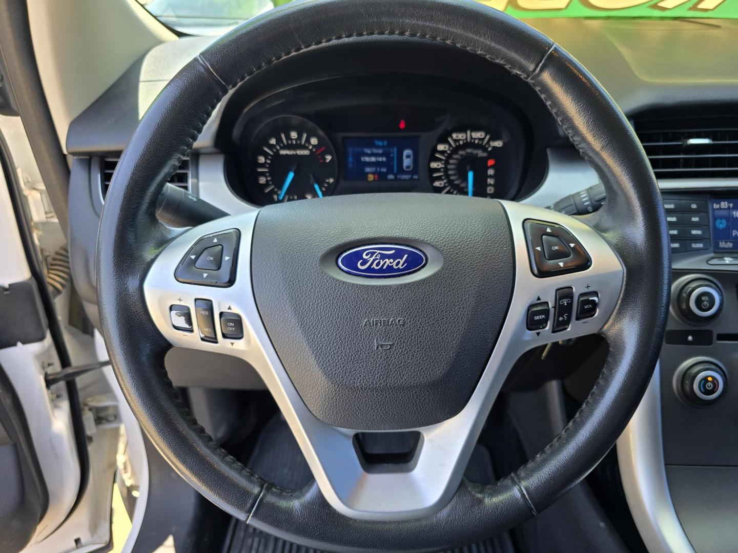2013 WHITE Ford Edge SEL (2FMDK3J96DB) with an 2.0L L4 DOHC 16V engine, 6-Speed Automatic transmission, located at 2660 S.Garland Avenue, Garland, TX, 75041, (469) 298-3118, 32.885551, -96.655602 - Photo#12