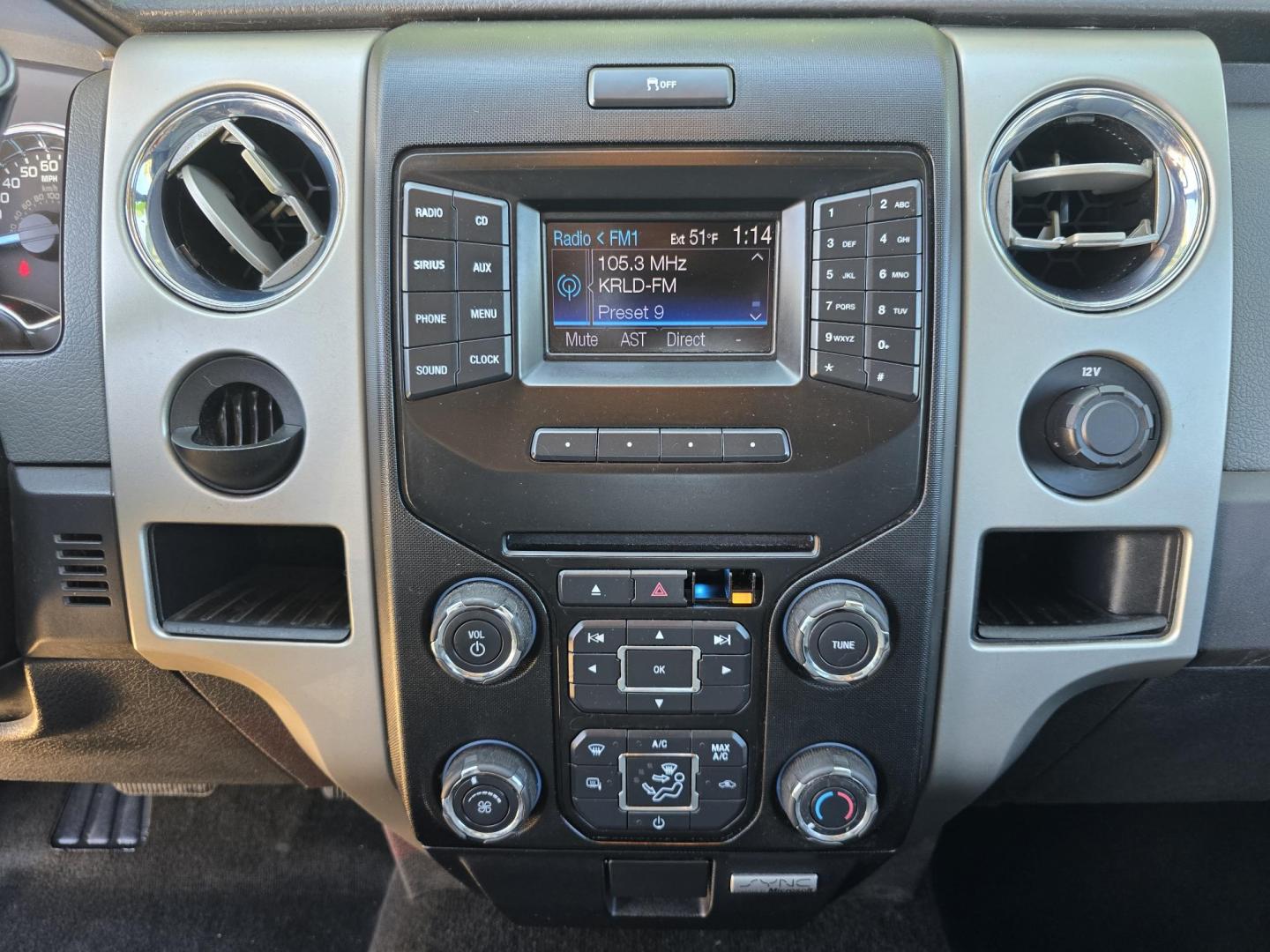 2013 BLACK Ford F-150 XLT SuperCrew (1FTEW1CM9DK) with an 3.7L V6 DOHC 24V engine, 6-Speed Automatic transmission, located at 2660 S.Garland Avenue, Garland, TX, 75041, (469) 298-3118, 32.885551, -96.655602 - Photo#14