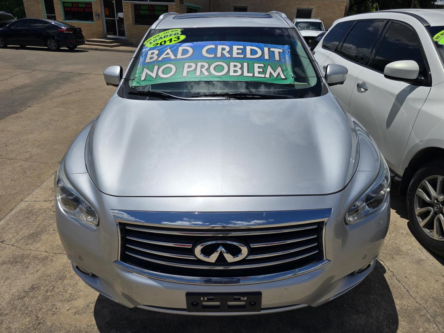 2013 SILVER Infiniti JX (5N1AL0MM7DC) with an 3.5L V6 DOHC 24V engine, Continuously Variable Transmission transmission, located at 2660 S.Garland Avenue, Garland, TX, 75041, (469) 298-3118, 32.885551, -96.655602 - Photo#8