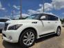 2013 DIAMOND WHITE Infiniti QX56 (JN8AZ2NEXD9) with an 5.6L V8 DOHC 32V engine, 5-Speed Automatic transmission, located at 2660 S.Garland Avenue, Garland, TX, 75041, (469) 298-3118, 32.885551, -96.655602 - Photo#6