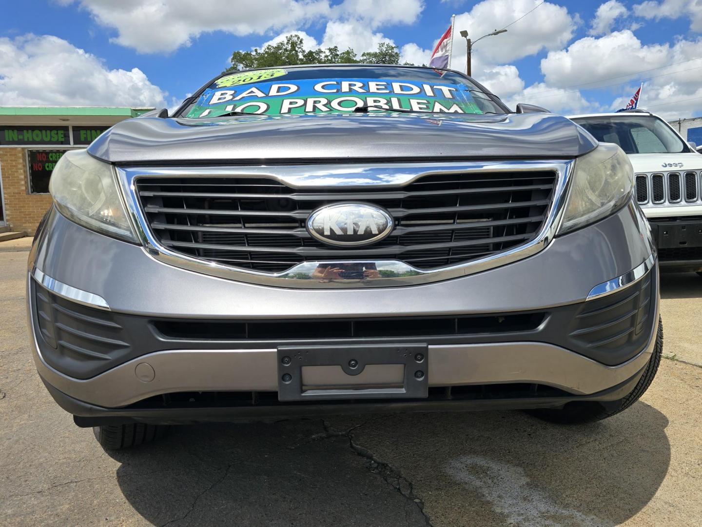 2013 GRAY Kia Sportage LX (KNDPB3A23D7) with an 2.4L V6 DOHC 24V engine, 6-Speed Automatic transmission, located at 2660 S.Garland Avenue, Garland, TX, 75041, (469) 298-3118, 32.885551, -96.655602 - BRAND NEW MOTOR FROM KIA. 3YR/36K MILE WARRANTY WITH KIA. - Photo#9