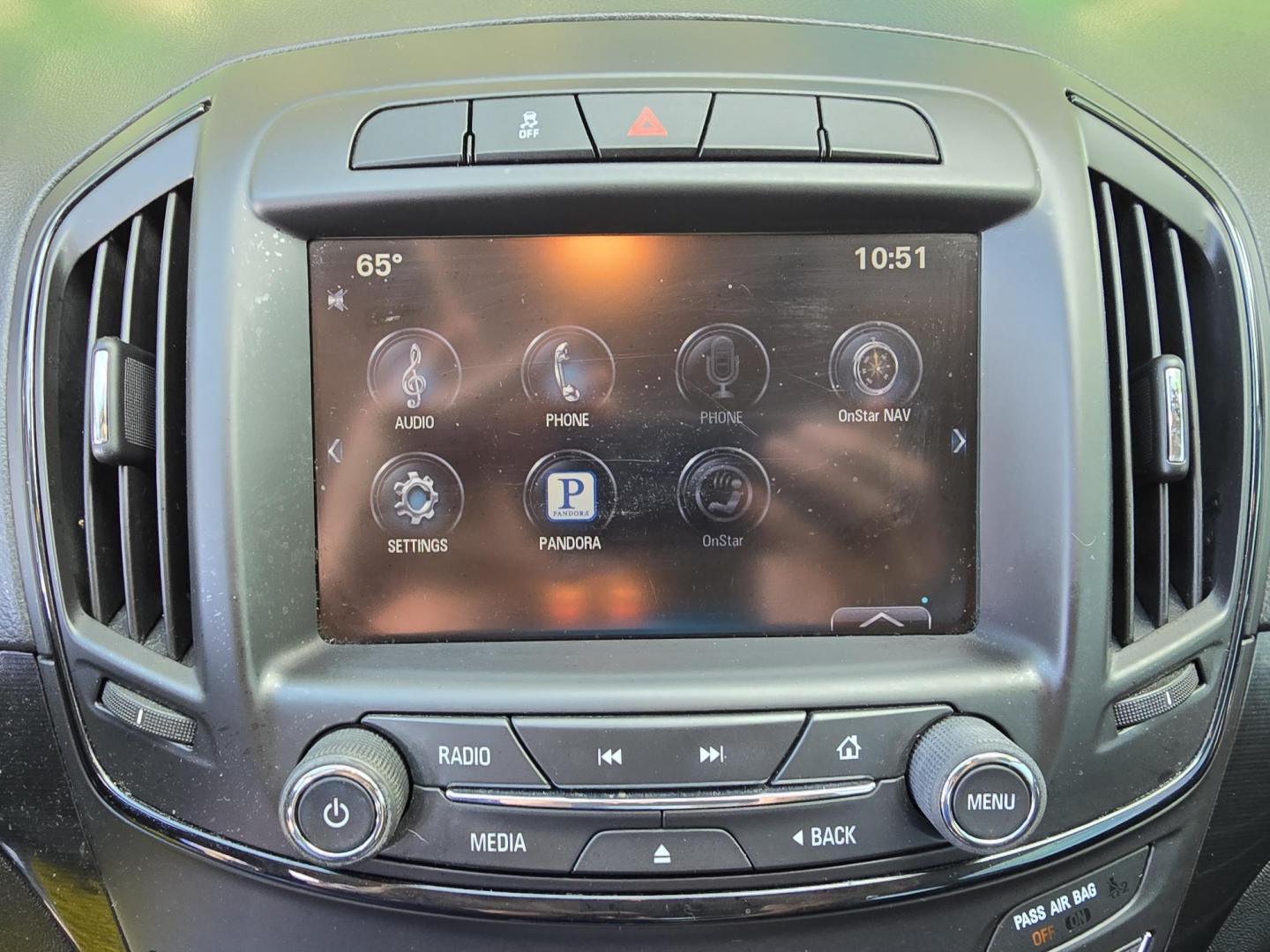 2014 BLACK Buick Regal Turbo (2G4GK5EX4E9) with an 2.0L L4 DOHC 16V TURBO engine, 6-Speed Automatic transmission, located at 2660 S.Garland Avenue, Garland, TX, 75041, (469) 298-3118, 32.885551, -96.655602 - Photo#14