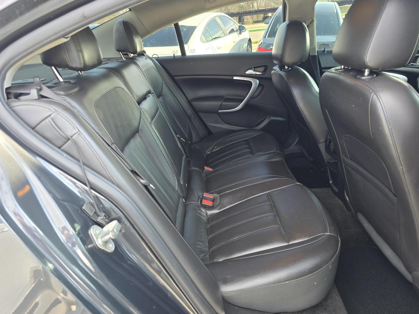 2014 BLACK Buick Regal Turbo (2G4GK5EX4E9) with an 2.0L L4 DOHC 16V TURBO engine, 6-Speed Automatic transmission, located at 2660 S.Garland Avenue, Garland, TX, 75041, (469) 298-3118, 32.885551, -96.655602 - Photo#17