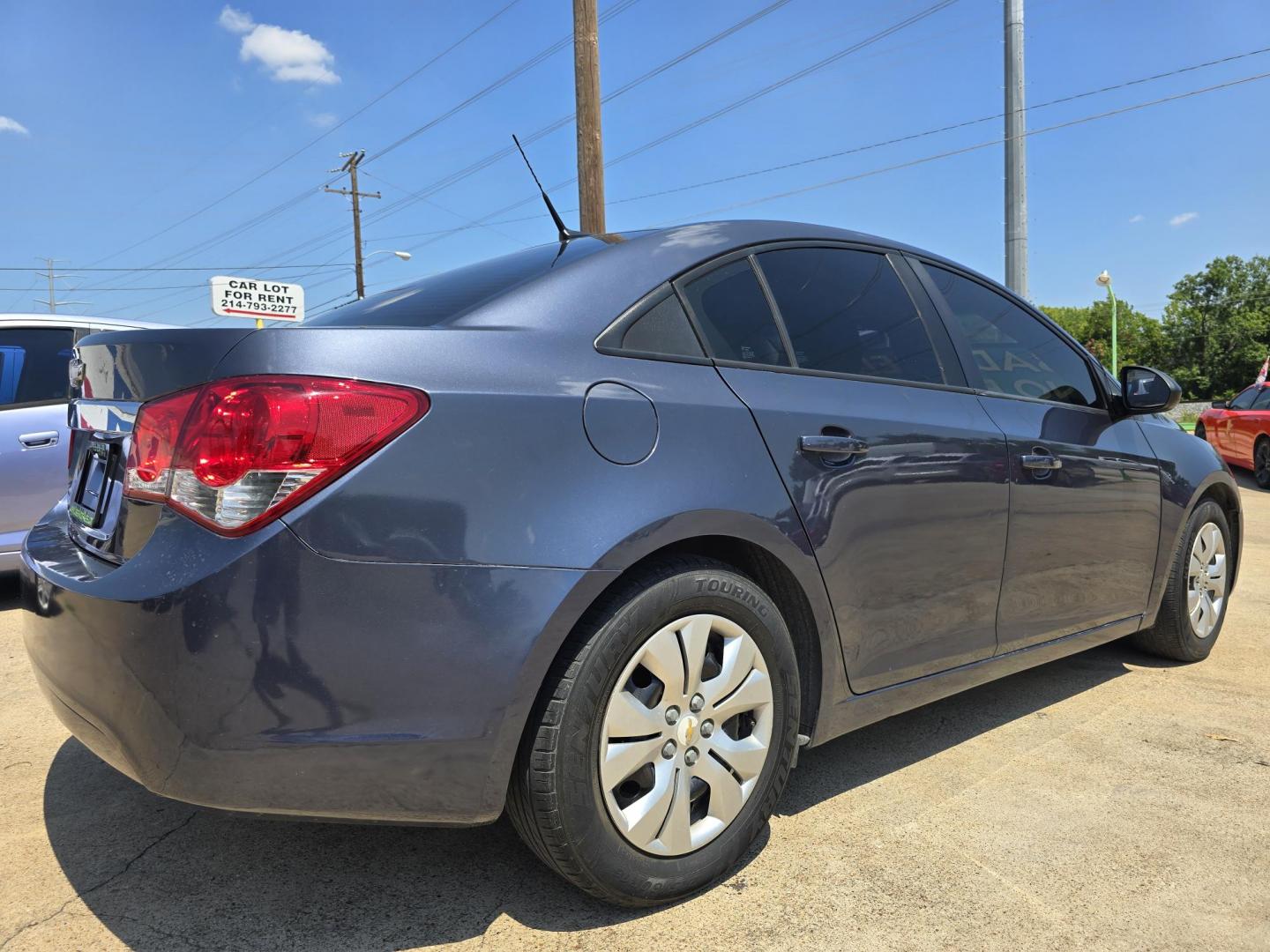 2014 BLUE /GRAY CHEVROLET CRUZE LS LS (1G1PA5SH7E7) , AUTO transmission, located at 2660 S.Garland Avenue, Garland, TX, 75041, (469) 298-3118, 32.885551, -96.655602 - Welcome to DallasAutos4Less, one of the Premier BUY HERE PAY HERE Dealers in the North Dallas Area. We specialize in financing to people with NO CREDIT or BAD CREDIT. We need proof of income, proof of residence, and a ID. Come buy your new car from us today!! This is a very clean 2014 CHEVY CRUZE - Photo#3