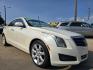 2014 WHITE Cadillac ATS 2.5L Luxury (1G6AB5RA2E0) with an 2.5L L4 DOHC 16V engine, 6-Speed Automatic transmission, located at 2660 S.Garland Avenue, Garland, TX, 75041, (469) 298-3118, 32.885551, -96.655602 - Photo#1