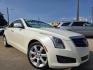 2014 WHITE Cadillac ATS 2.5L Luxury (1G6AB5RA2E0) with an 2.5L L4 DOHC 16V engine, 6-Speed Automatic transmission, located at 2660 S.Garland Avenue, Garland, TX, 75041, (469) 298-3118, 32.885551, -96.655602 - Photo#0