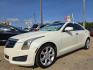 2014 WHITE Cadillac ATS 2.5L Luxury (1G6AB5RA2E0) with an 2.5L L4 DOHC 16V engine, 6-Speed Automatic transmission, located at 2660 S.Garland Avenue, Garland, TX, 75041, (469) 298-3118, 32.885551, -96.655602 - Photo#7