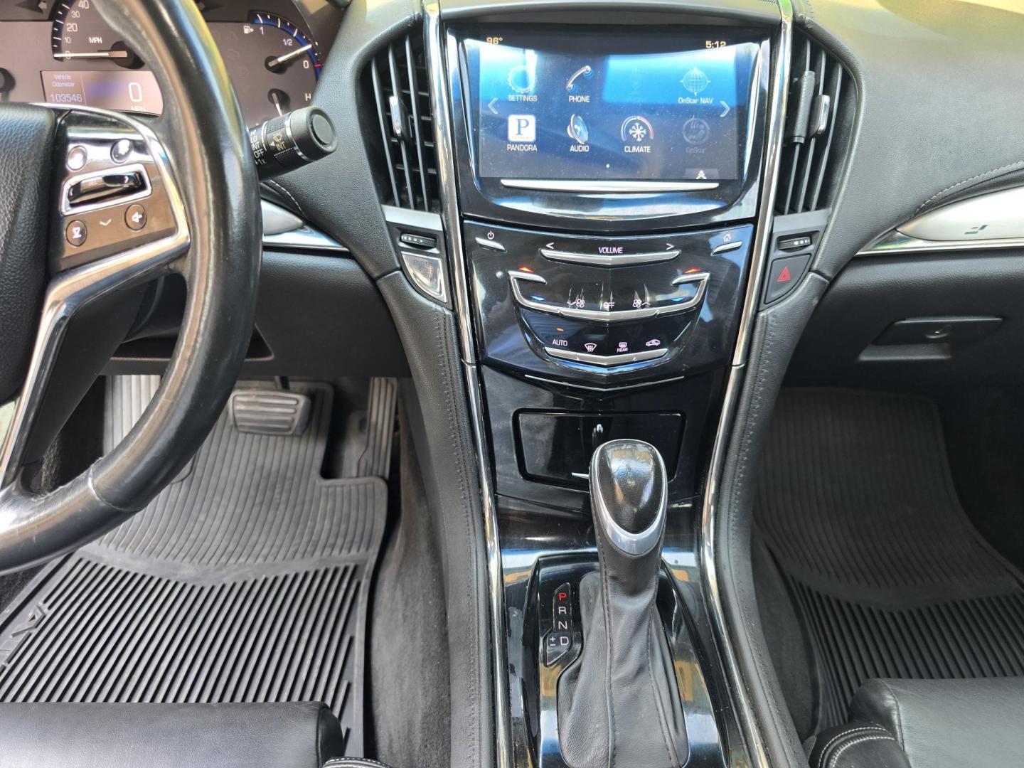 2014 WHITE Cadillac ATS 2.5L Luxury (1G6AB5RA2E0) with an 2.5L L4 DOHC 16V engine, 6-Speed Automatic transmission, located at 2660 S.Garland Avenue, Garland, TX, 75041, (469) 298-3118, 32.885551, -96.655602 - Photo#15