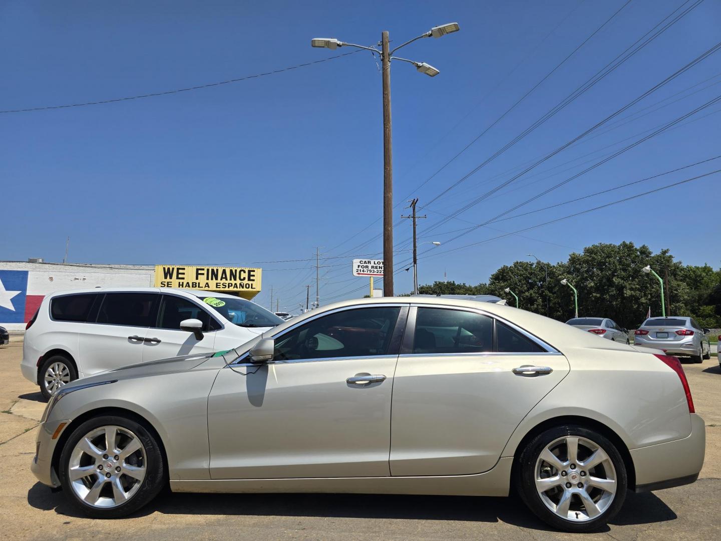2014 Cadillac ATS 2.0L Luxury (1G6AB5SX7E0) with an 2.0L L4 DOHC 16V engine, AUTO transmission, located at 2660 S.Garland Avenue, Garland, TX, 75041, (469) 298-3118, 32.885551, -96.655602 - Photo#6