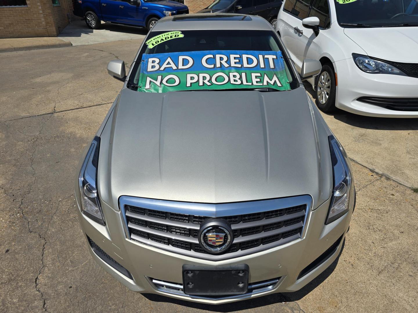 2014 Cadillac ATS 2.0L Luxury (1G6AB5SX7E0) with an 2.0L L4 DOHC 16V engine, AUTO transmission, located at 2660 S.Garland Avenue, Garland, TX, 75041, (469) 298-3118, 32.885551, -96.655602 - Photo#8