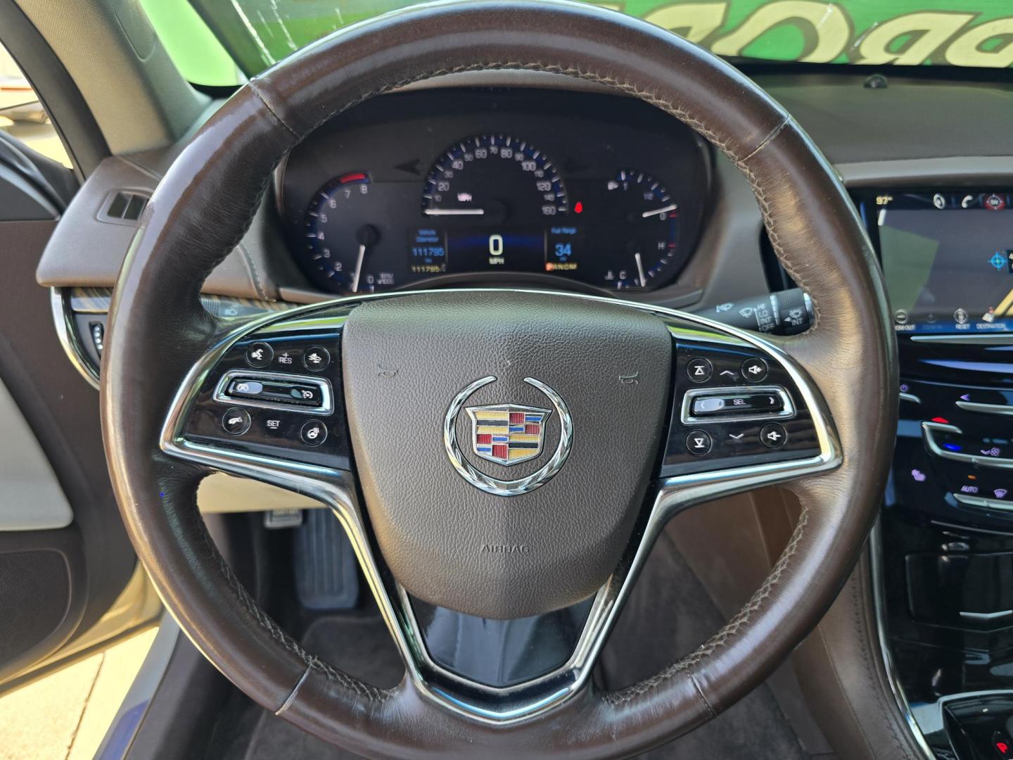 2014 Cadillac ATS 2.0L Luxury (1G6AB5SX7E0) with an 2.0L L4 DOHC 16V engine, AUTO transmission, located at 2660 S.Garland Avenue, Garland, TX, 75041, (469) 298-3118, 32.885551, -96.655602 - Photo#14