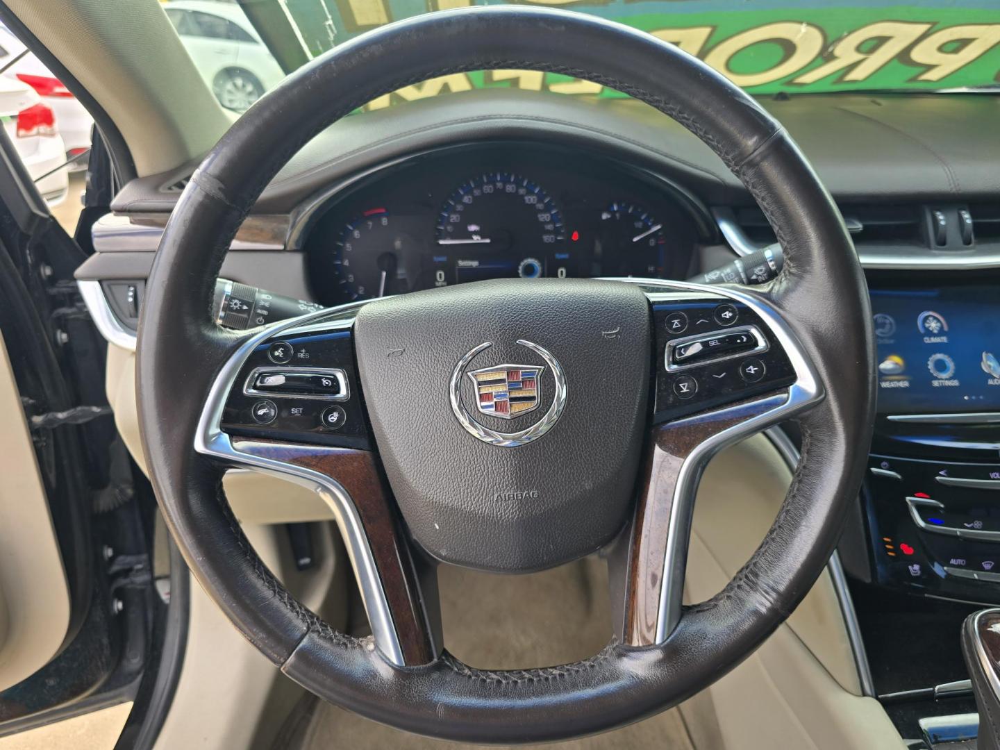 2014 BLACK Cadillac XTS Luxury (2G61M5S35E9) with an 3.6L V6 DOHC 24V engine, 6-Speed Automatic transmission, located at 2660 S.Garland Avenue, Garland, TX, 75041, (469) 298-3118, 32.885551, -96.655602 - Photo#14