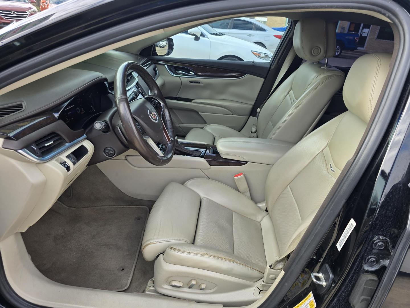 2014 BLACK Cadillac XTS Luxury (2G61M5S35E9) with an 3.6L V6 DOHC 24V engine, 6-Speed Automatic transmission, located at 2660 S.Garland Avenue, Garland, TX, 75041, (469) 298-3118, 32.885551, -96.655602 - Photo#13