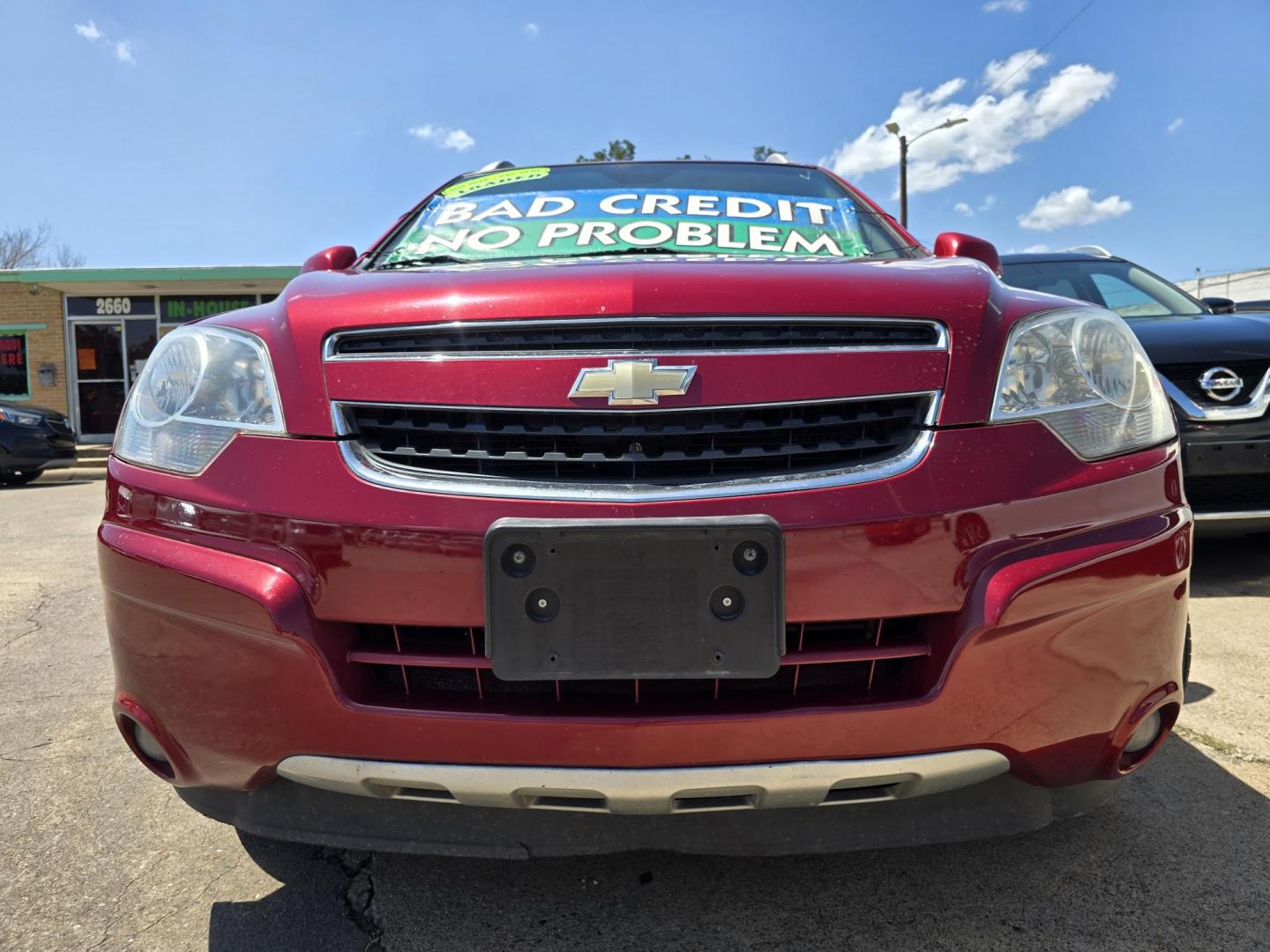 2014 RED /BLACK Chevrolet Captiva Sport LTZ (3GNAL4EK8ES) with an 2.4L L4 DOHC 16V FFV engine, 6-Speed Automatic transmission, located at 2660 S.Garland Avenue, Garland, TX, 75041, (469) 298-3118, 32.885551, -96.655602 - Welcome to DallasAutos4Less, one of the Premier BUY HERE PAY HERE Dealers in the North Dallas Area. We specialize in financing to people with NO CREDIT or BAD CREDIT. We need proof of income, proof of residence, and a ID. Come buy your new car from us today!! This is a Loaded 2014 CHEVY CAPTIVA L - Photo#9
