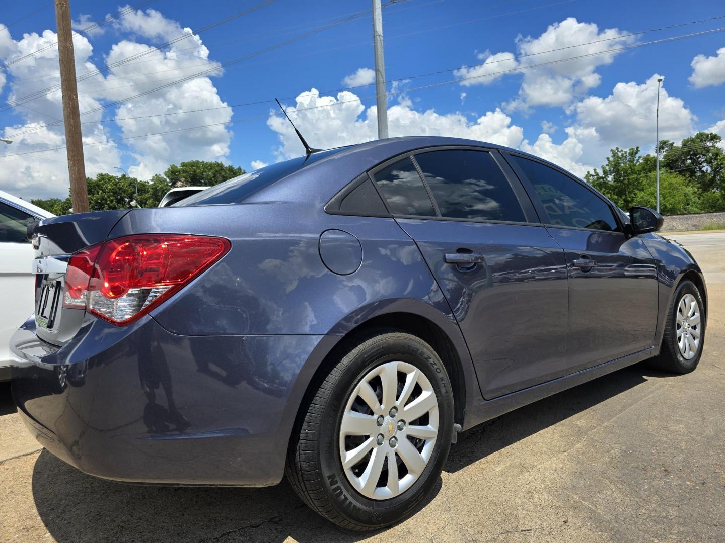 2014 BLUE Chevrolet Cruze LS (1G1PA5SG0E7) with an 1.8L L4 DOHC 16V engine, 6-Speed Automatic transmission, located at 2660 S.Garland Avenue, Garland, TX, 75041, (469) 298-3118, 32.885551, -96.655602 - Photo#3