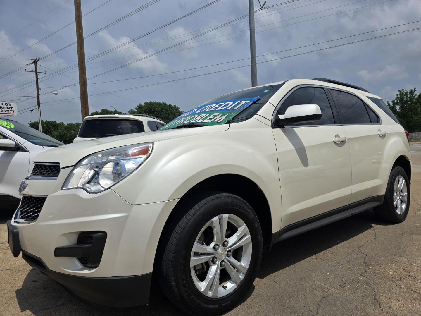 2014 WHITE Chevrolet Equinox LT (1GNALBEK7EZ) with an 2.4L L4 DOHC 16V engine, 6-Speed Automatic transmission, located at 2660 S.Garland Avenue, Garland, TX, 75041, (469) 298-3118, 32.885551, -96.655602 - Photo#7