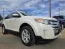 2014 WHITE Ford Edge SEL (2FMDK3JC1EB) with an 3.5L V6 DOHC 24V engine, 6-Speed Automatic transmission, located at 2660 S.Garland Avenue, Garland, TX, 75041, (469) 298-3118, 32.885551, -96.655602 - Photo#1