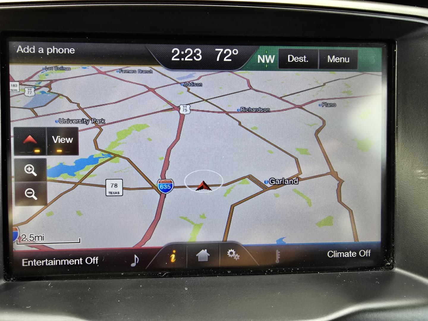 2014 WHITE Ford Edge SEL (2FMDK3JC1EB) with an 3.5L V6 DOHC 24V engine, 6-Speed Automatic transmission, located at 2660 S.Garland Avenue, Garland, TX, 75041, (469) 298-3118, 32.885551, -96.655602 - Photo#17