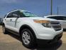 2014 WHITE Ford Explorer (1FM5K7B89EG) with an 3.5L V6 DOHC 24V engine, 6-Speed Automatic transmission, located at 2660 S.Garland Avenue, Garland, TX, 75041, (469) 298-3118, 32.885551, -96.655602 - Photo#1