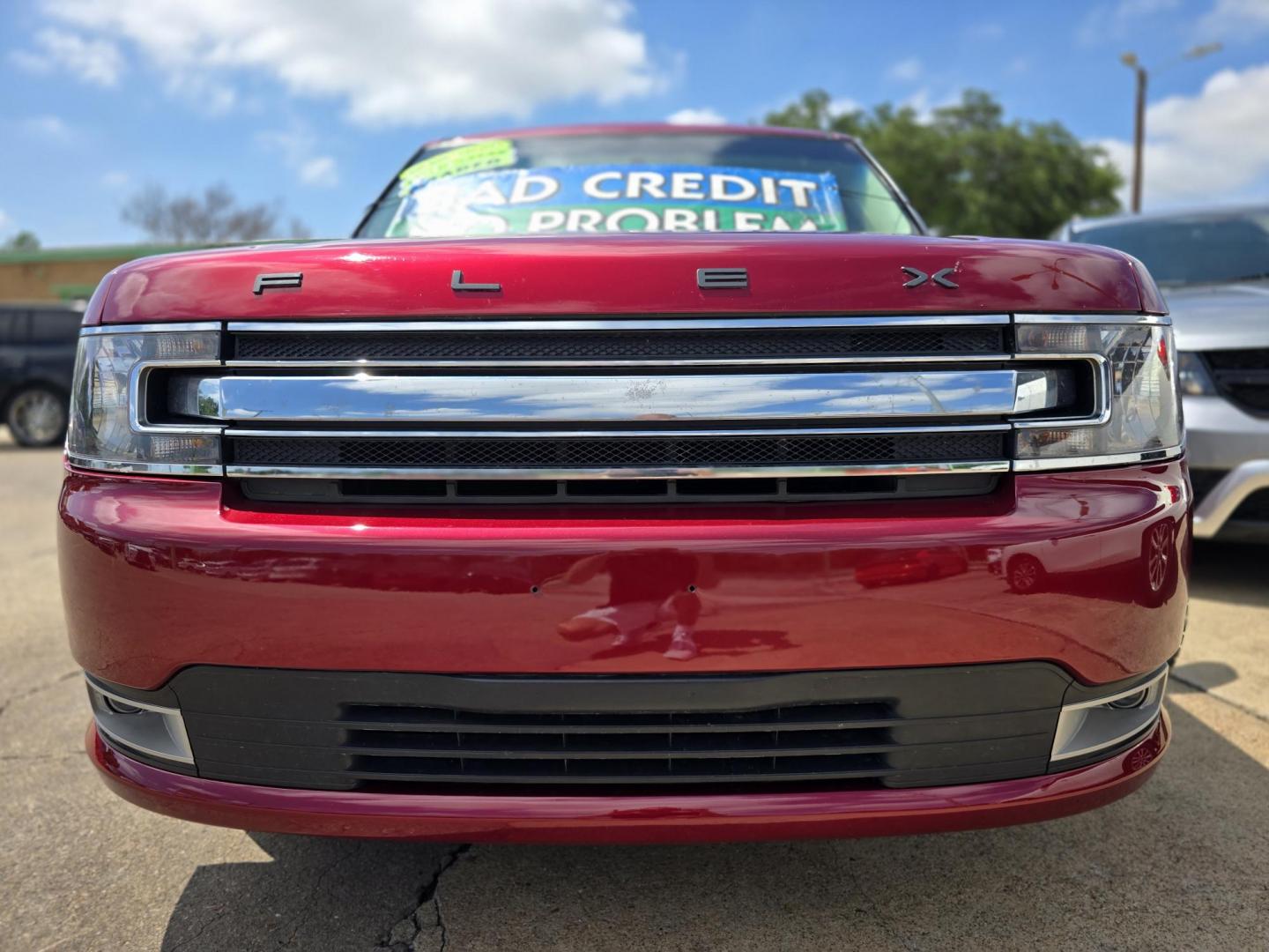 2014 RED Ford Flex SEL (2FMGK5C84EB) with an 3.5L V6 DOHC 24V engine, 6-Speed Automatic Overdrive transmission, located at 2660 S.Garland Avenue, Garland, TX, 75041, (469) 298-3118, 32.885551, -96.655602 - Photo#9