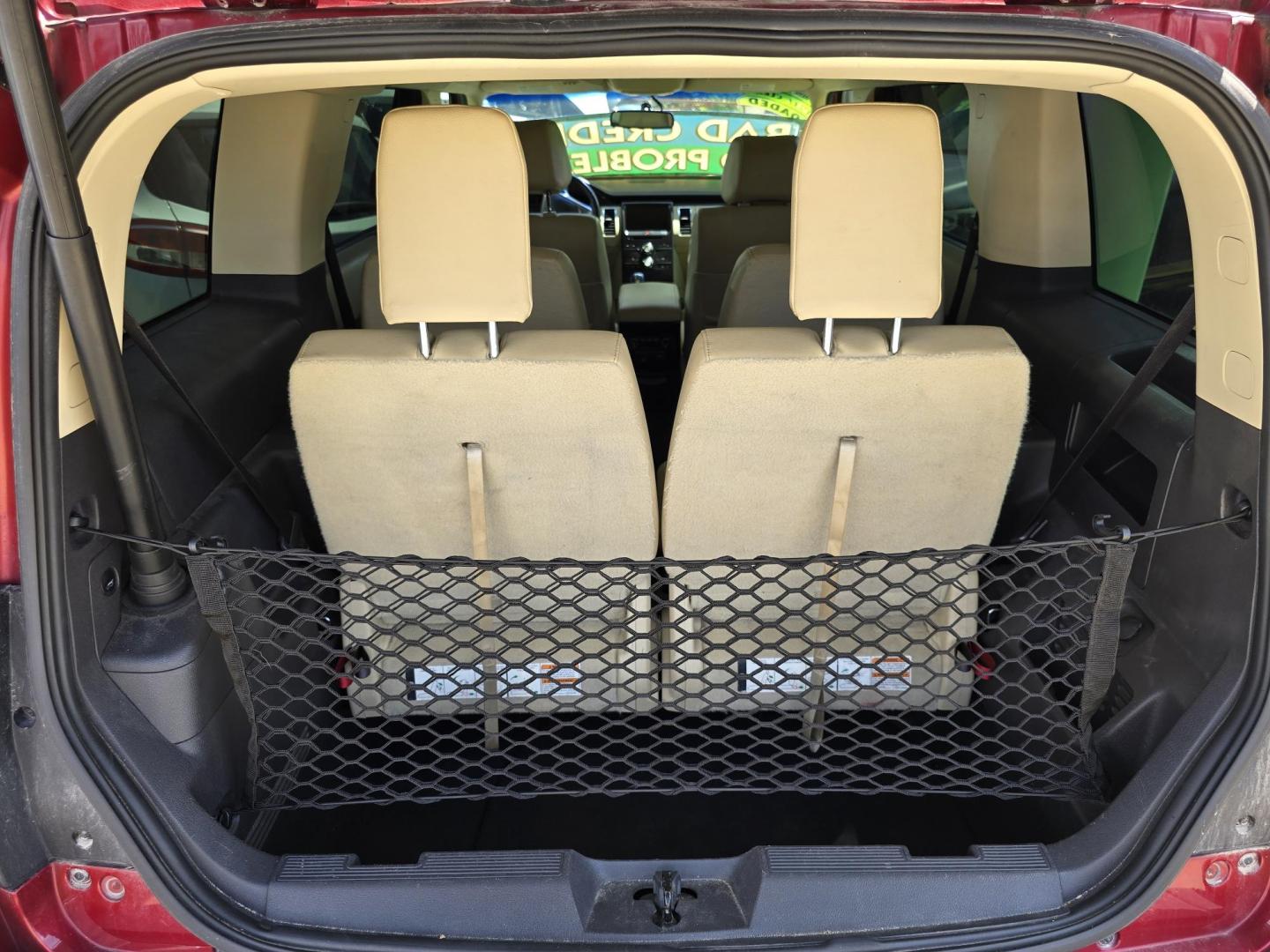 2014 RED Ford Flex SEL (2FMGK5C84EB) with an 3.5L V6 DOHC 24V engine, 6-Speed Automatic Overdrive transmission, located at 2660 S.Garland Avenue, Garland, TX, 75041, (469) 298-3118, 32.885551, -96.655602 - Photo#19