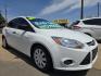2014 WHITE Ford Focus S (1FADP3E24EL) with an 2.0L L4 DOHC 16V engine, AUTO transmission, located at 2660 S.Garland Avenue, Garland, TX, 75041, (469) 298-3118, 32.885551, -96.655602 - Photo#1