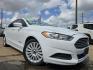 2014 WHITE Ford Fusion Hybrid SE (3FA6P0LU9ER) with an 2.0L L4 DOHC 16V HYBRID engine, CVT transmission, located at 2660 S.Garland Avenue, Garland, TX, 75041, (469) 298-3118, 32.885551, -96.655602 - Photo#0