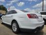 2014 WHITE Ford Taurus SE (1FAHP2D88EG) with an 3.5L V6 DOHC 24V engine, 6-Speed Automatic transmission, located at 2660 S.Garland Avenue, Garland, TX, 75041, (469) 298-3118, 32.885551, -96.655602 - Photo#5