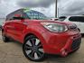 2014 RED Kia Soul ! (KNDJX3A53E7) with an 2.0L L4 DOHC 16V engine, 6-Speed Automatic transmission, located at 2660 S.Garland Avenue, Garland, TX, 75041, (469) 298-3118, 32.885551, -96.655602 - Photo#0