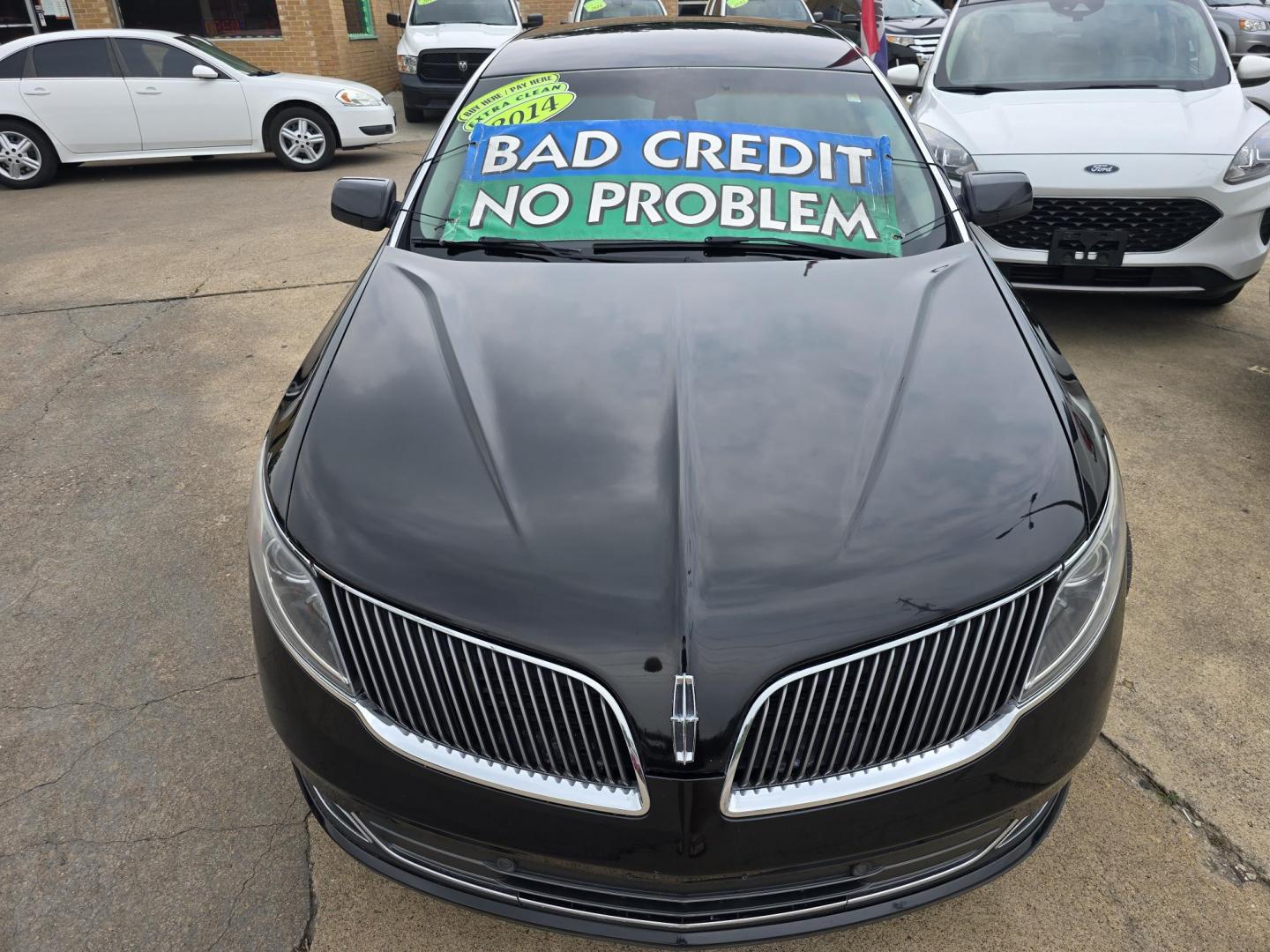 2014 BLACK Lincoln MKS FWD (1LNHL9DK4EG) with an 3.5L V6 DOHC 24V engine, 6-Speed Automatic transmission, located at 2660 S.Garland Avenue, Garland, TX, 75041, (469) 298-3118, 32.885551, -96.655602 - Photo#8