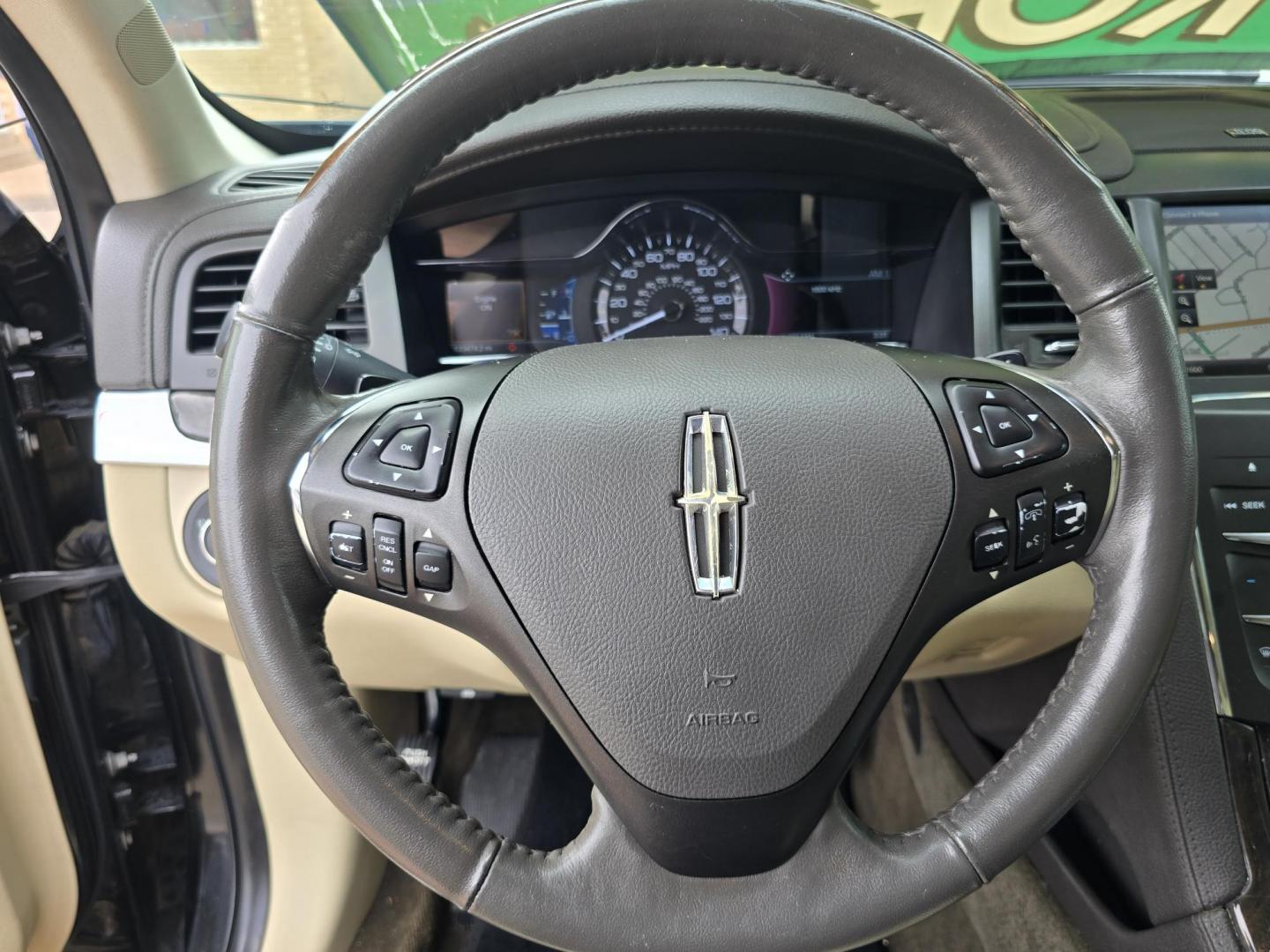 2014 BLACK Lincoln MKS FWD (1LNHL9DK4EG) with an 3.5L V6 DOHC 24V engine, 6-Speed Automatic transmission, located at 2660 S.Garland Avenue, Garland, TX, 75041, (469) 298-3118, 32.885551, -96.655602 - Photo#12